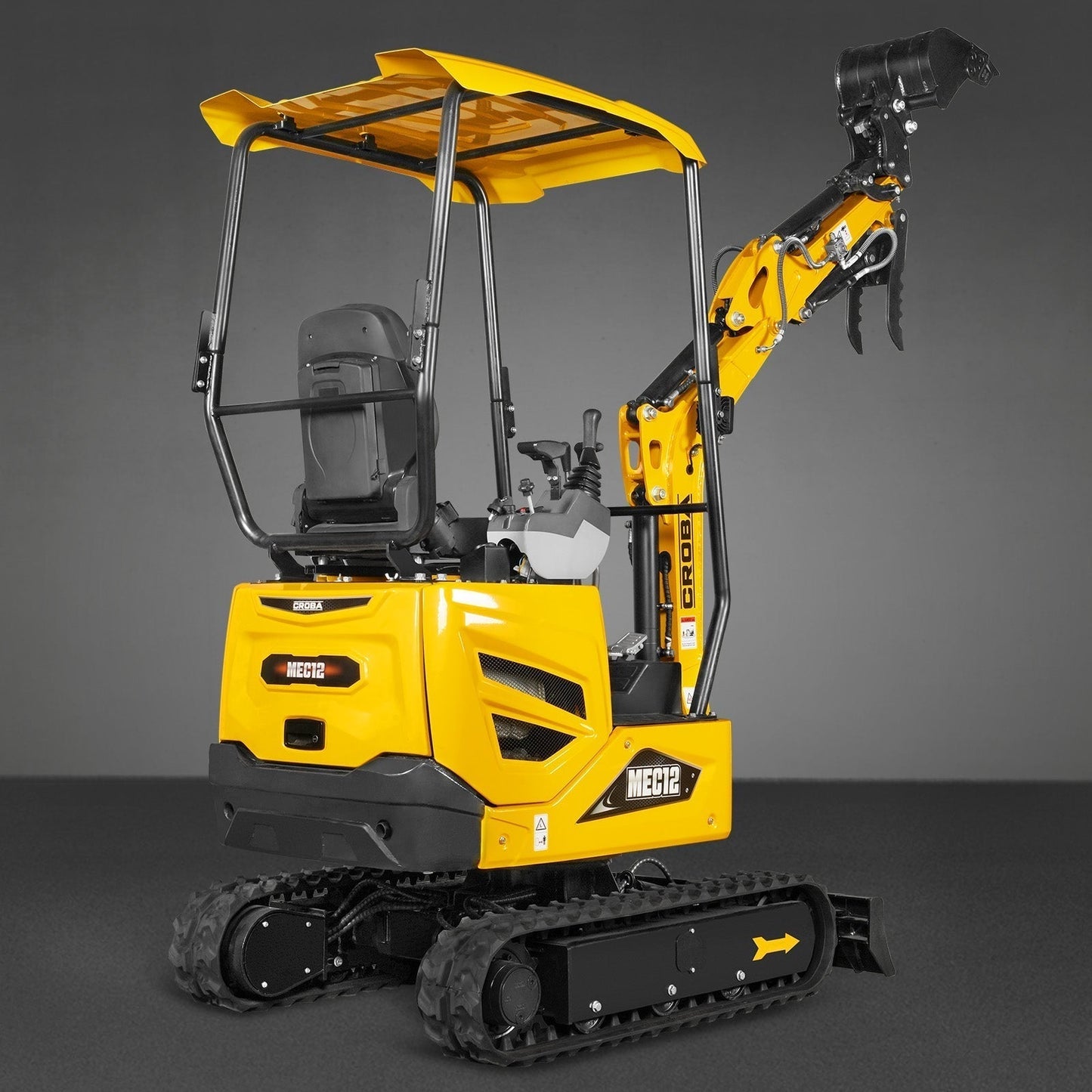 Mini Compact Excavator Kubota D722 Engine, 65.7” Max. Digging Depth, 2700 LBS Operating Weight, MEC12 - image 29