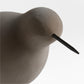 Piper White Concrete Decorative Bird Sculpture