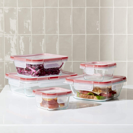 Pyrex ® Freshlock Glass 10-Piece Food Storage Set