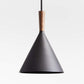 Weston Black Mid-Century Modern Pendant Light 11"