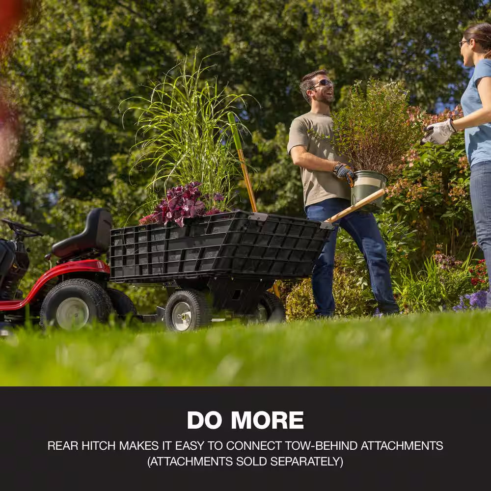 Pony 42 In. 15.5 HP Briggs and Stratton 7-Speed Manual Drive Gas Front Engine Riding Lawn Tractor - image 11