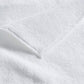 Quick-Dry White Organic Cotton Washcloth