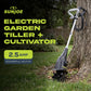 Sun Joe Electric Corded Garden Cultivator, 2.5 Amp Motor & Steel Blades, TJ599E — image 2