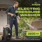 Sun Joe Electric Pressure Washer with 11-Amp Motor and 1.1 GPM, SPX1000 - Portable Water Cleaner with Adjustable Spray Wand for Car, Garden, and Patio Washing and Cleaning — image 4