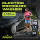 Sun Joe Electric Pressure Power Washer, Heavy-Duty, Cleaning Machine for Patios, Decks, & Sidewalks, Safety First GFCI Power Cord, w/Dual Soap Tanks, SPX3000 — image 2