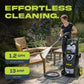 Sun Joe Electric Pressure Power Washer, Heavy-Duty, Cleaning Machine for Patios, Decks, & Sidewalks, Safety First GFCI Power Cord, w/Dual Soap Tanks, SPX3000 — image 4