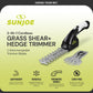 Sun Joe 2 in 1 Cordless Handheld Grass Shear and Hedge Trimmer, 7.2-Volt, Black — image 2