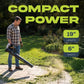 Sun Joe 24V-TB-LTE 24V Cordless IONMAX Compact Turbine Jet Blower, 100 MPH Air Speed, Battery and Charger Included — image 4