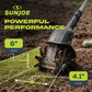Sun Joe 24V Cordless Garden Tiller Cultivator Accessory Kit, Black, 24V-TLR-LTE — image 4