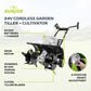 Sun Joe 24V Cordless Garden Tiller Cultivator Accessory Kit, Black, 24V-X2-TLR14 — image 3