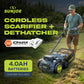Sun Joe Cordless Scarifier/Dethatcher, Brushless Motor, Batteries, 24V-X2-DTS15 — image 5