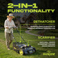 Sun Joe Cordless Scarifier/Dethatcher, Brushless Motor, Batteries, 24V-X2-DTS15 — image 2
