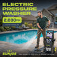 Sun Joe Electric Pressure Washer, Portable Power Washer with Wheels, SPX3000-PK1 — image 2