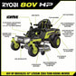 80V HP Brushless 42 In. Battery Electric Cordless Zero Turn Riding Mower (2) 80V Batteries (2) 40V Batteries and Charger - image 4