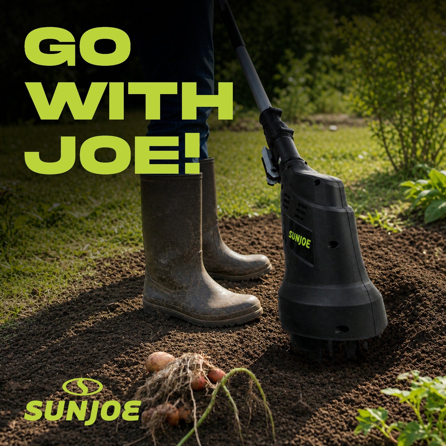 Sun Joe 24V Claw Tiller and Cultivator for Small Scale Gardening, 24V-CTLR-LTE — image 5