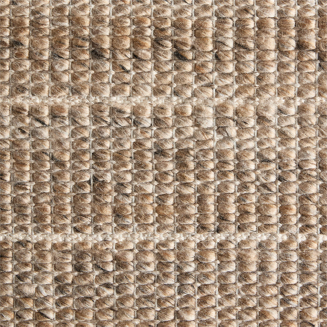 Andalucia Performance Handwoven Beige Rug Swatch 12"x18"