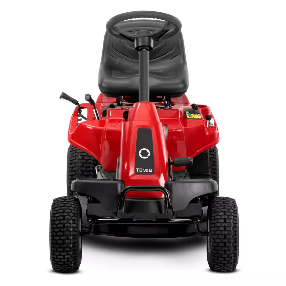 30 In. 10.5 HP Briggs and Stratton Engine 6-Speed Manual Drive Gas Rear Engine Riding Mower with Mulch Kit Included - image 9