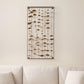 "Chimes" Metal Wall Art Sculpture 23.5"x46"