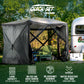CLAM Quick Set Venture Canopy Shelter + CLAM Quick Set Screen, Gray (2 Pack) — image 3