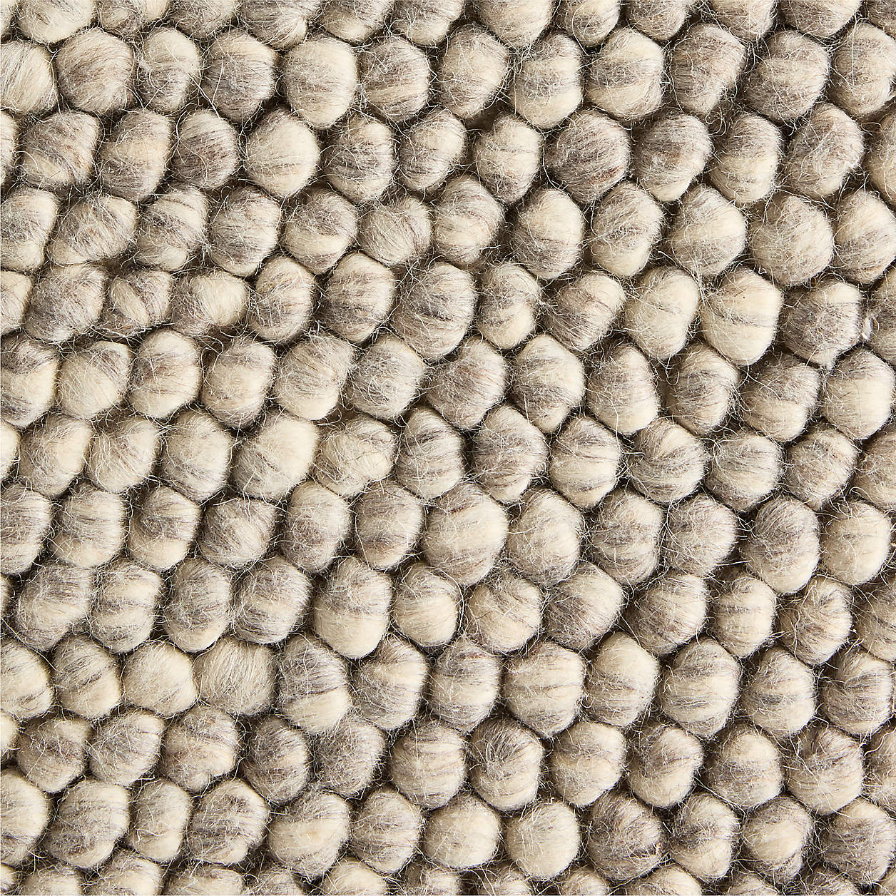 Orly Wool Blend Handwoven Ivory Area Rug 8'x10