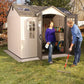 Lifetime 10ft x 8ft Outdoor Storage Shed with Carriage Doors - image 4