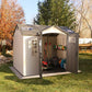Lifetime 10ft x 8ft Outdoor Storage Shed with Carriage Doors - image 3