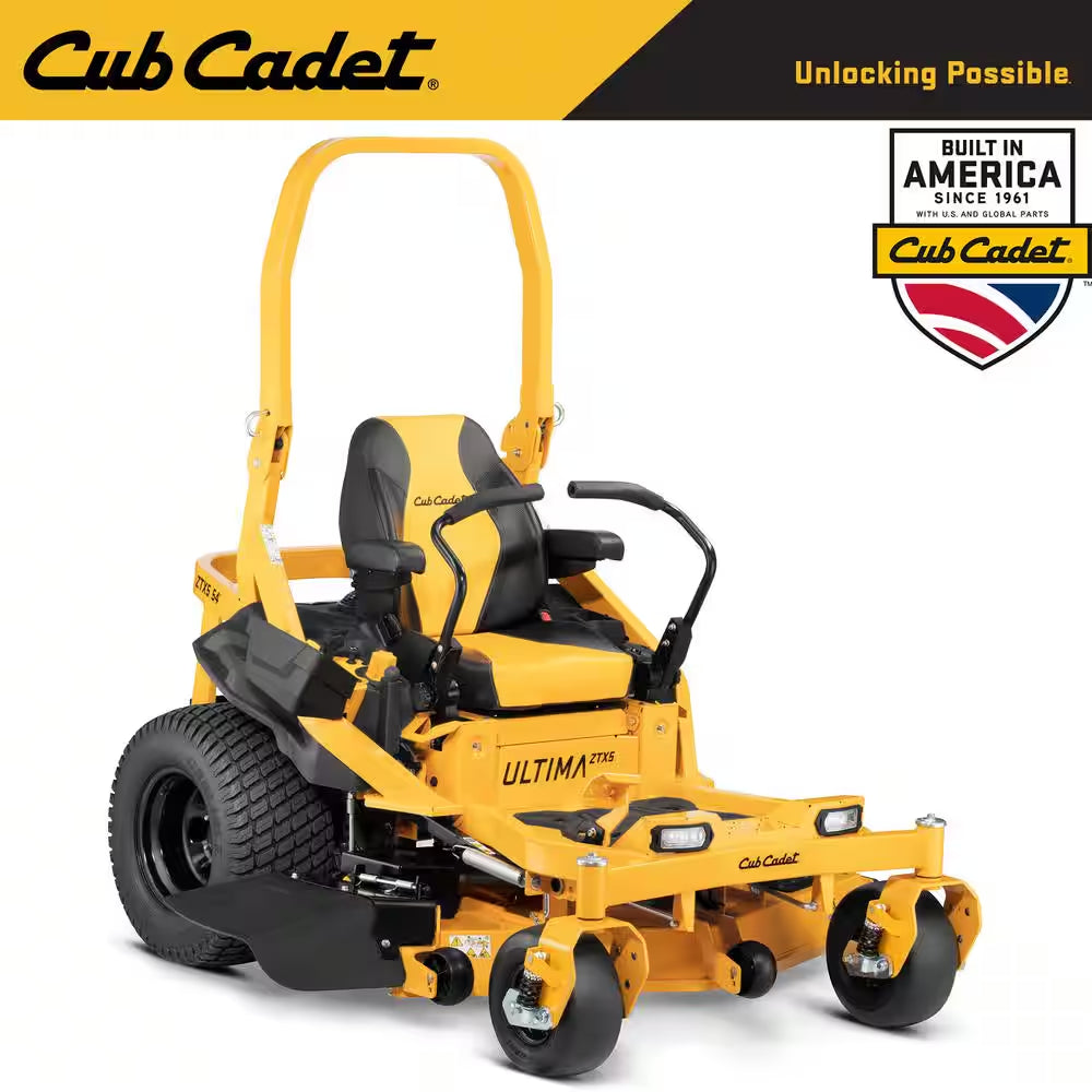 Ultima ZTX5 60 In. Fab Deck 24 HP V-Twin Kawasaki Zero Turn Mower with Roll over Protection and Front Wheel Suspension - image 15