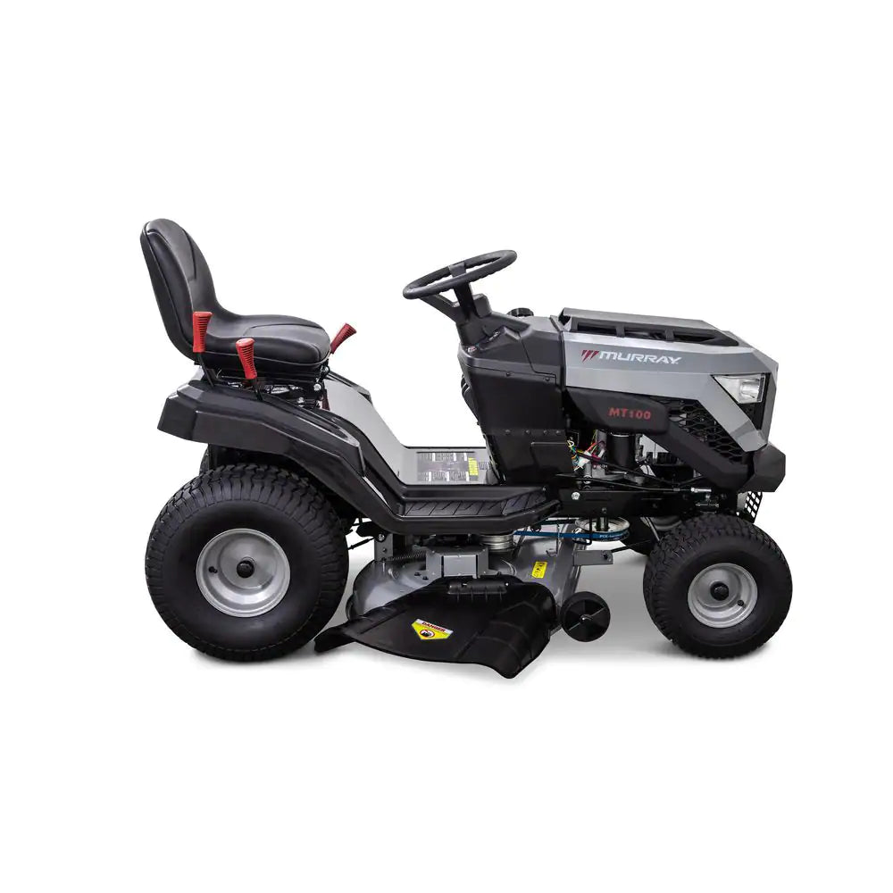 MT100 42 In. 13.5 HP 500Cc E1350 Series Briggs and Stratton Engine 6-Speed Manual Gas Riding Lawn Tractor Mower - image 6
