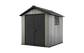 Keter Oakland 7.5x7 Storage Shed Grey
