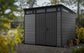 Keter Cortina 9×7 Storage Shed – Graphite - image 2
