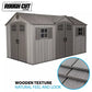 Lifetime 15' x 8' Rough Cut Dual-Entry Outdoor Storage Shed - image 2