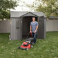 Lifetime 10ft x 8ft Rough Cut Outdoor Storage Shed - image 2