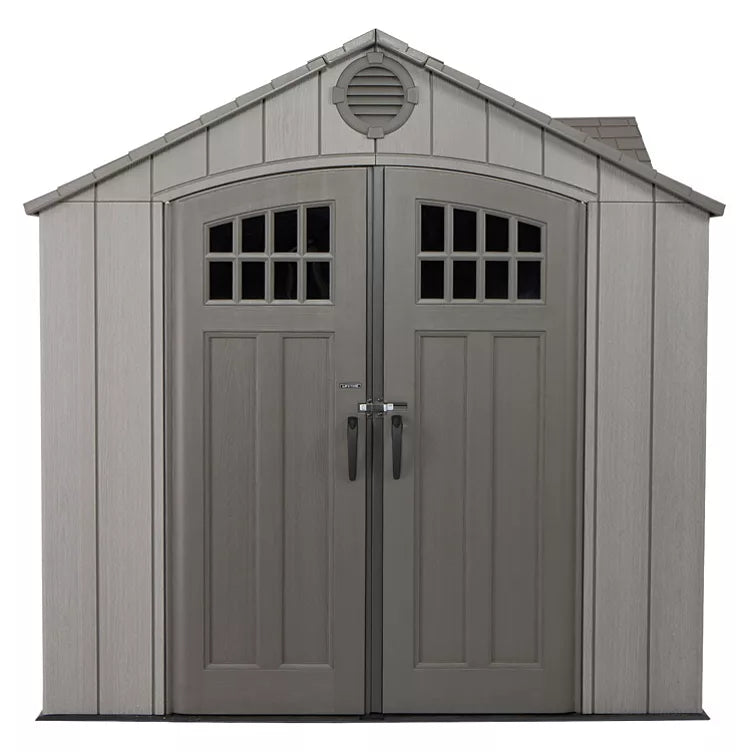 Lifetime 15' x 8' Rough Cut Dual-Entry Outdoor Storage Shed - image 4