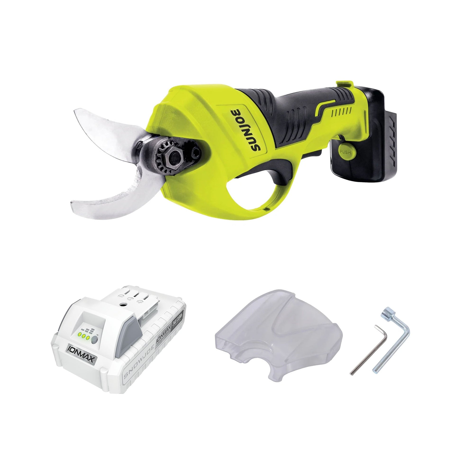 Sun Joe 24V Cordless Handheld Pruner with Battery and Charger, 80W, 24V-PRN1-LTE