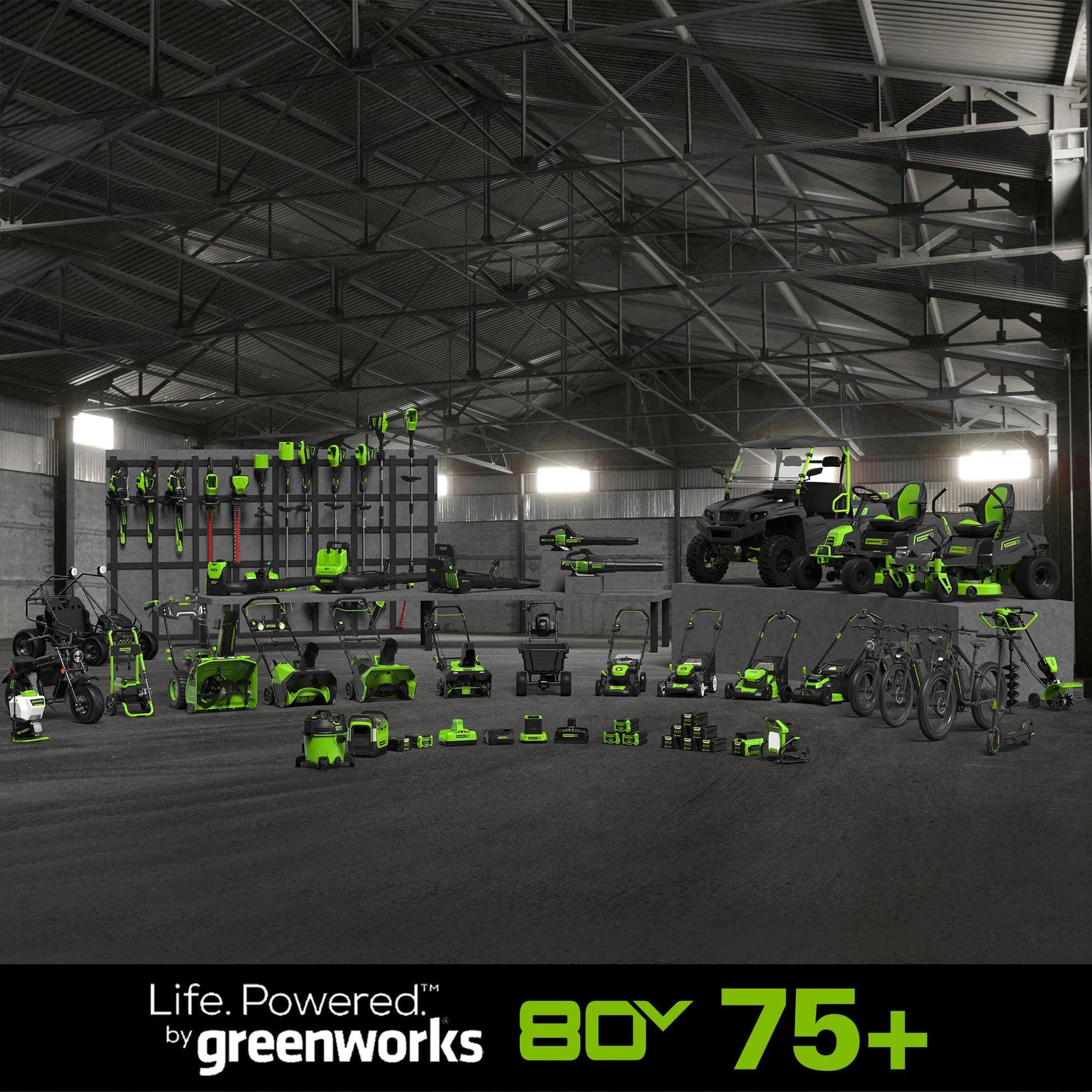 80V 21" Cordless Battery Self-Propelled Mower & Blower w/ 4.0Ah Battery & Rapid Charger - image 15