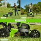 80V 21" Self-Propelled Mower 5-pc Combo Kit w/ (1) 4Ah Battery, (1) 2Ah Battery & (2) Chargers - image 4