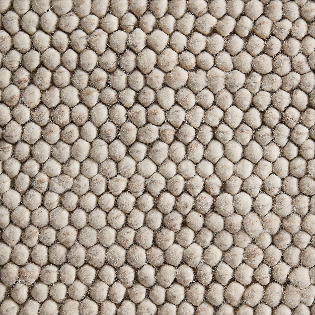 Orly Wool Blend Handwoven Ivory Area Rug 8'x10