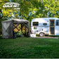 CLAM Quick Set Venture Canopy Shelter + CLAM Quick Set Screen, Gray (2 Pack) — image 8