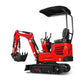Mini Compact Excavator HONDA GX390 Engine, 65.7” Max. Digging Depth, 2280 LBS Operating Weight, MEC10 - image 34