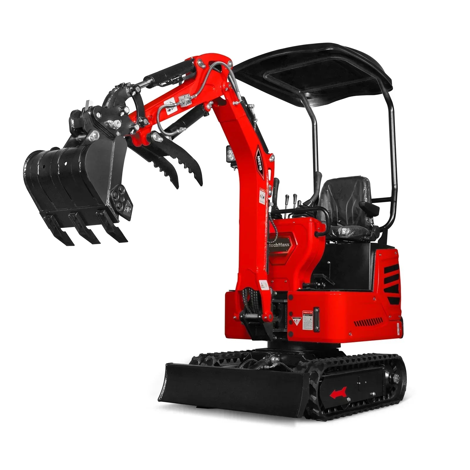 Mini Compact Excavator HONDA GX390 Engine, 65.7” Max. Digging Depth, 2280 LBS Operating Weight, MEC10 - image 13