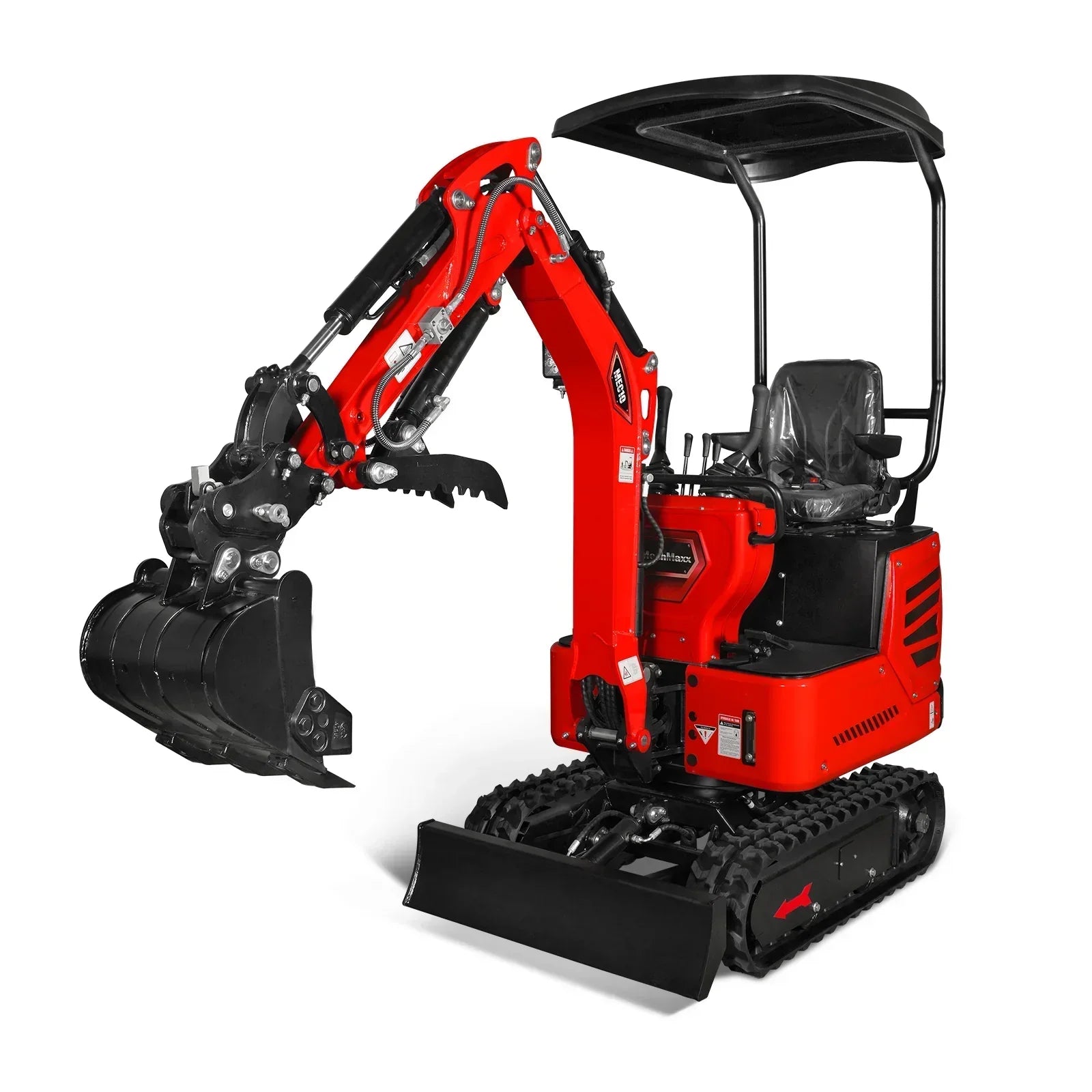 Mini Compact Excavator HONDA GX390 Engine, 65.7” Max. Digging Depth, 2280 LBS Operating Weight, MEC10 - image 26