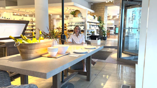 Abaco Wood Stackable Outdoor Dining Armchair