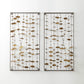 "Chimes" Metal Wall Art Sculpture 23.5"x46"