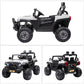 TOBBI 12 Volt Electric Remote Control Kids Toy Fun Vehicle Ride On Truck, White — image 11
