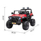TOBBI 12V Kids Electric Battery-Powered Ride On 3 Speed Toy SUV Truck Car, Red — image 4