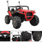 TOBBI 12V Kids Electric Battery-Powered Ride On 3 Speed Toy SUV Buggy Car, Red — image 3