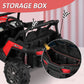 TOBBI 12V Kids Electric Battery-Powered Ride On 3 Speed Toy SUV Buggy Car, Red — image 6