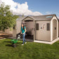 Lifetime 15′ x 8′ Dual-Entry Outdoor Storage Shed - image 8