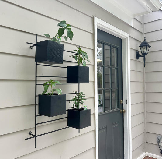 4 Box Wall Mounted Indoor/Outdoor Planter
