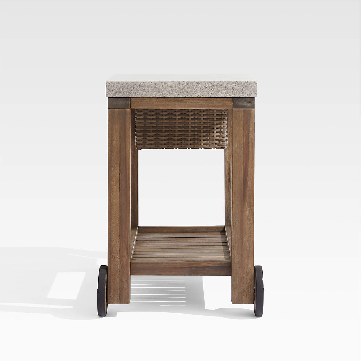 Abaco Outdoor Bar Cart